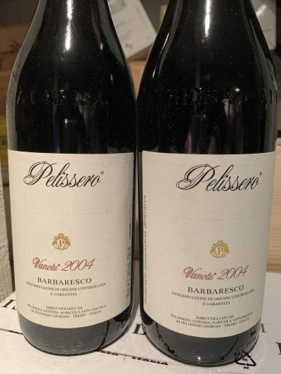 Pelissero, Barbaresco Vanotu 2004, Piedmont, Barbaresco, Italy, DOCG 93 ST, 17 point JR