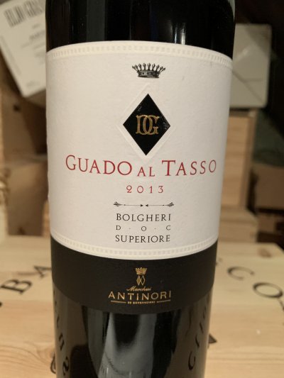 Antinori, Guado Al Tasso 2013, Tuscany, Bolgheri, Italy, DOC 97JS, 96RP