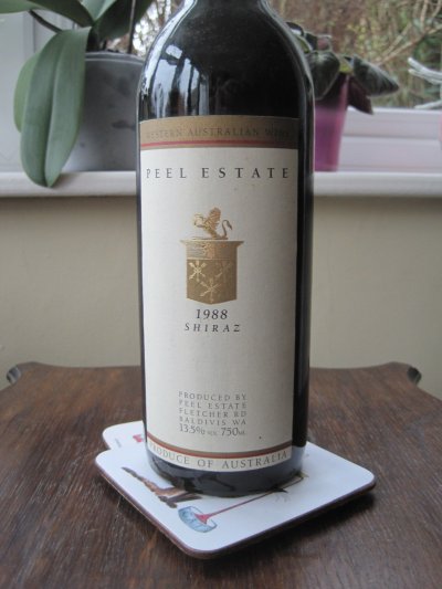 Peel Estate Shiraz 1988