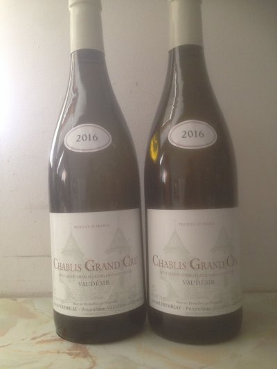 Gerard Tremblay, Chablis Vaudesir, Burgundy, Chablis, France, AOC, Grand Cru