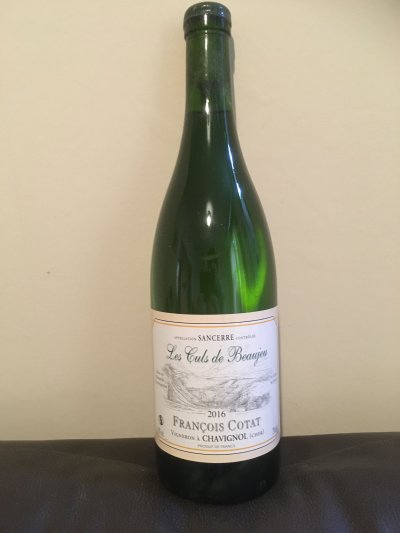 Francois Cotat, Sancerre Cul Beaujeu, Loire, Sancerre, France, AOC