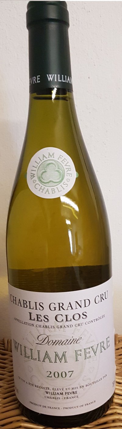 Domaine William Fevre, Chablis Clos, Burgundy, Chablis, France, AOC, Grand Cru