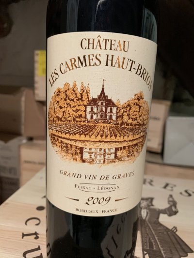 Chateau Les Carmes Haut Brion 2009