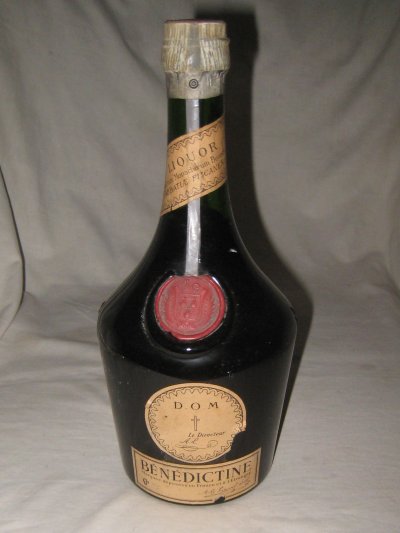 'D.O.M.  Benedictine'.  L.A.  Fecamp, France.