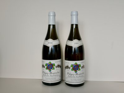 2000 and 2001 Bzikot, Puligny Montrachet Folatieres, Burgundy, Puligny Montrachet, France, AOC, 1er Cru