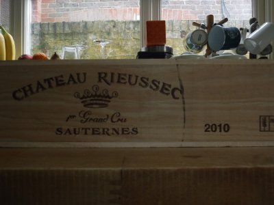 Rieussec, Bordeaux, Sauternes, France, AOC, 1er Cru Classe (original wooden case)