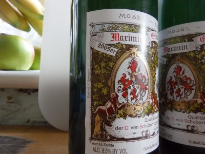 Von Schubert, Maximin Grunhauser Abtsberg Riesling Kabinett Trocken, Mosel, Germany, Pradikatswein