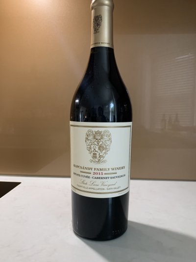 Kapscandy, Yountville Cabernet Sauvignon Estate Cuvee, California, Yountville, United States, AVA