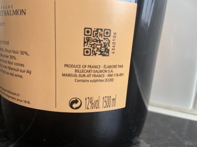 Billecart Salmon Rosé MAGNUM 