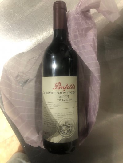 Penfolds, Bin 707, South Australia, Coonawarra, Australia