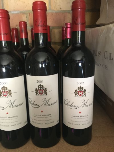Musar, Musar Red, Bekaa Valley, Lebanon
