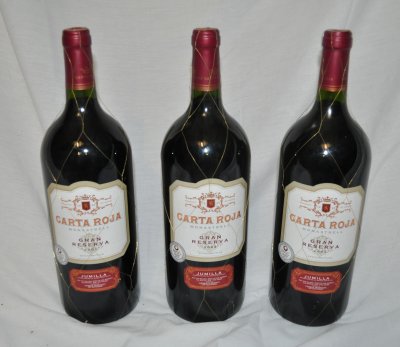 3 x 2009 Carta Roja Gran Reserva - Jumilla - Magnums