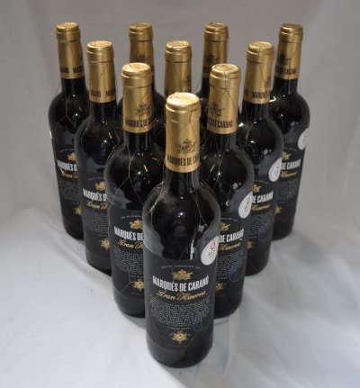 Grandes Vinos y Vinedos, Marques Carano Gran Reserva, Aragon, Carinena, Spain, DO