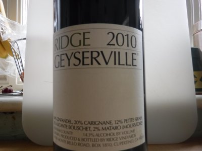 Magnum Ridge, Geyserville Zinfandel, California, Napa Valley, United States, AVA