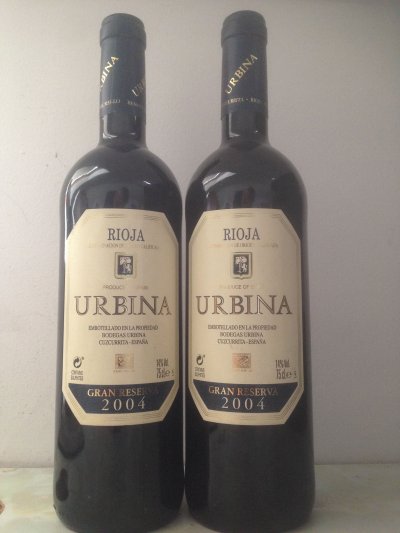 Urbina, Rioja Gran Reserva, Rioja, Spain, DOC, Reserva