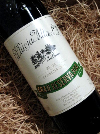 Rioja Alta, Rioja Gran Reserva 904, Rioja, Spain, DOC, Gran Reserva