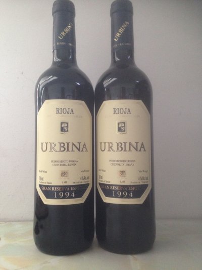 Urbina, Rioja Gran Reserva Especial, Rioja, Spain, DOC, Reserva
