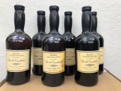 Collection 6 BT Klein Constantia, Vin De Constance, Coastal Region, Constantia, South Africa 2004,2005,2007,2008