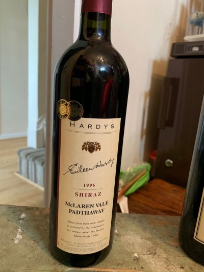 Eileen Hardy Shiraz 1996 & St Hallett Old Block Shiraz 2000