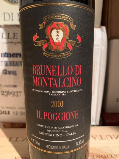 Il Poggione Brunello Di Montalcino 2010 98 Points , 2010