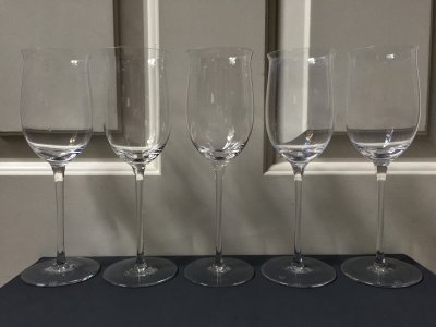 5 Riedel Sommeliers White wine/Riesling Glasses - Hand-made in Austria 