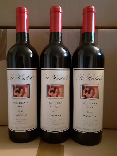 St Hallett, Old Block Shiraz, South Australia, Barossa Valley, Australia, AOC