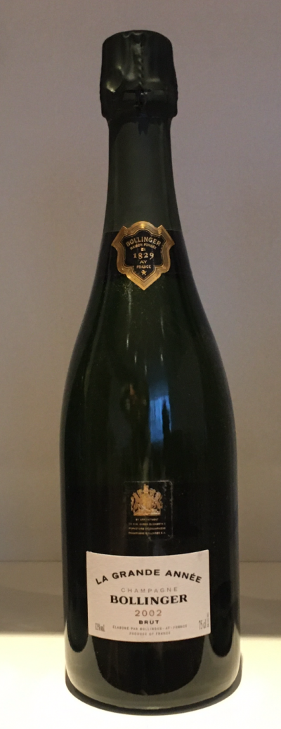 Bollinger, Grande Annee, Champagne, France, AOC
