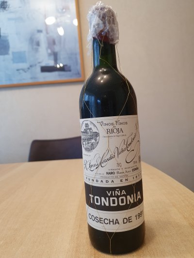 1991 R. López de Heredia Rioja Gran Reserva Viña Tondonia