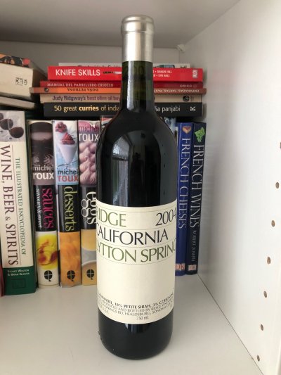 Ridge, Lytton Springs Zinfandel, California, Napa Valley, United States, AVA