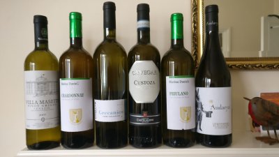 Italian parcel white including Ayudara Vermentino di Sardegna