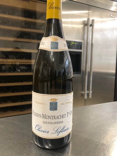 Oliver leflaive les folatieres puligny montrachet