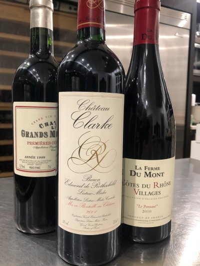 french trio - mature red