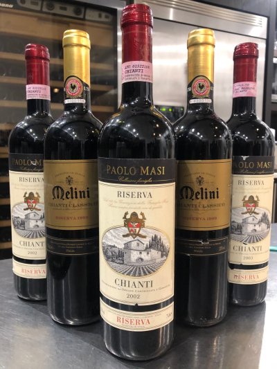 chianti reserva selection x 5