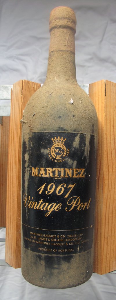 Trio of Ports, 1967 Martinez, 1973 Martinez Crusted and 1973 Cockburn's Crusted