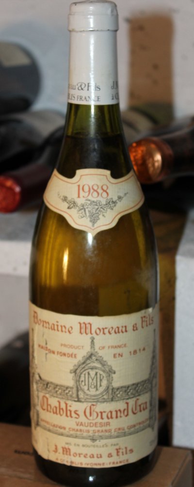 Domaine Moreau & Fils Chablis Grand Cru 1988 Vaudesir