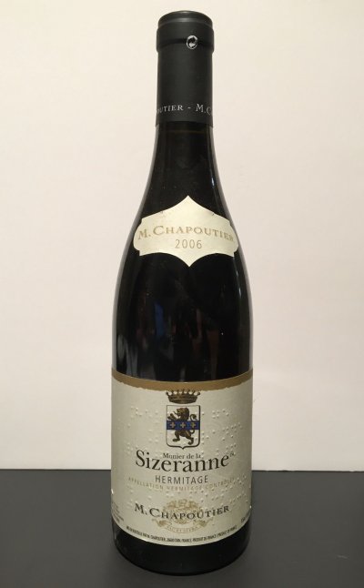 M.Chapoutier Monier de la Sizeranne Hermitage 92/100
