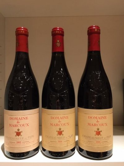 Domaine de Marcoux, Chateauneuf du Pape, France, Mixed Vintages