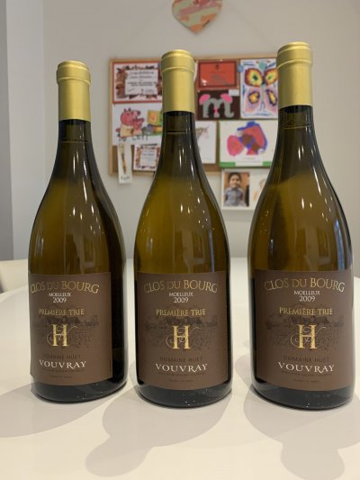 Huet, Vouvray Bourg Premiere Trie Moelleux, Loire, Vouvray, France, AOC