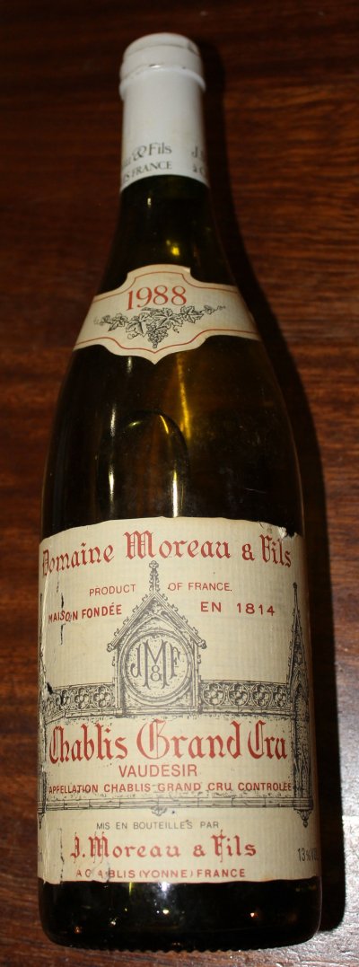 Chablis Grand Cru Vaudesir	