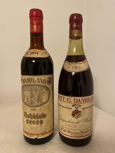 Lots of vintage Piedmont Wine