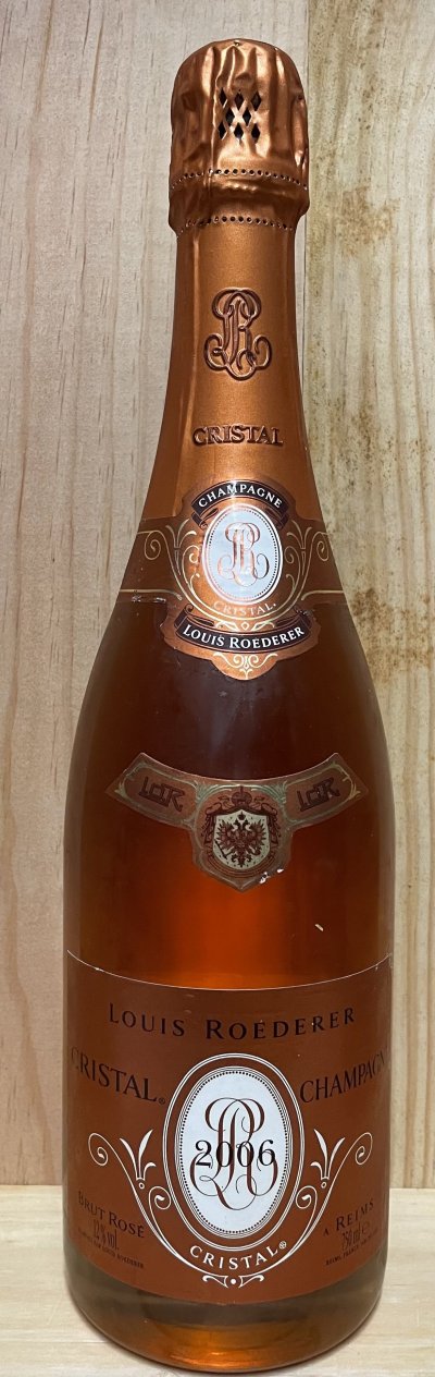 1 bot Krug Rose old released and 1 bot Cristal Rose 2006