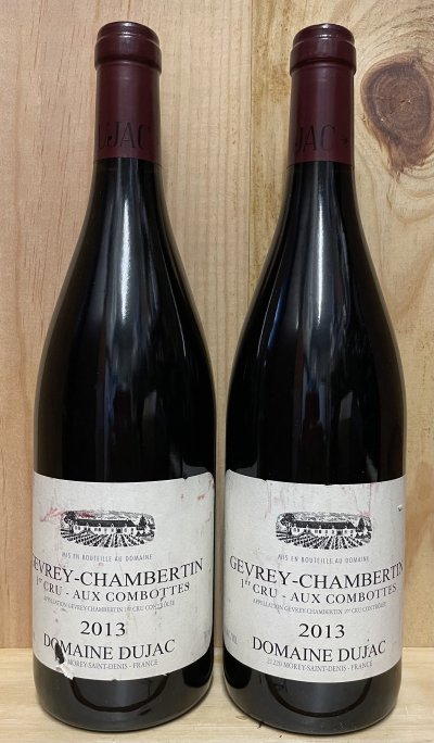 2 bot Dujac, Gevrey Chambertin 1er Cru Aux Combottes 2013