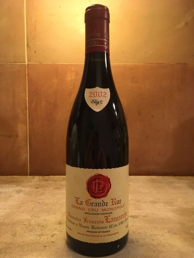 Francois Lamarche, La Grande Rue Grand Cru