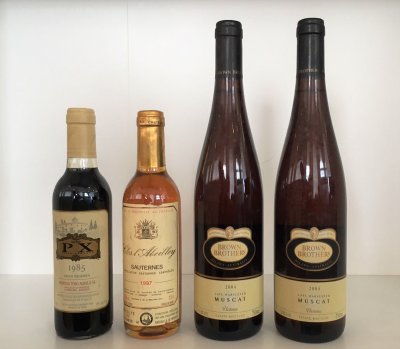 Dessert Wines Mixed Lot 1985-2004