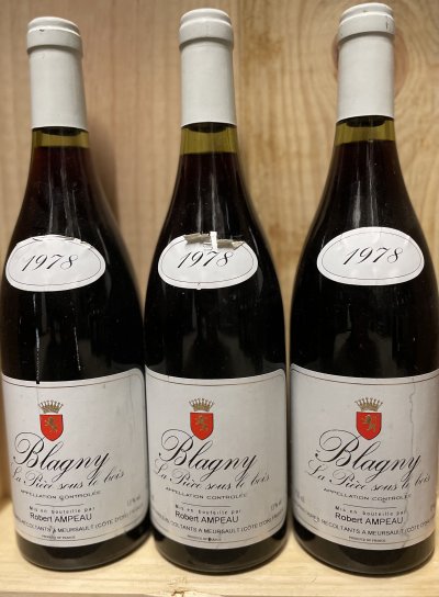 3 bt Blagny La Piece sous le Bois Robert Ampeau 1978