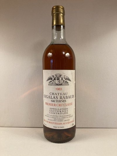 Chateau Sigalas Rabaud Premier Cru Classe, Sauternes