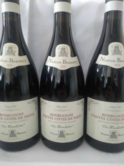 Hautes cotes de nuits 'Les Mouchottes' Nuiton Beaunoy