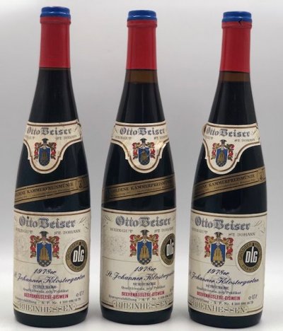 Saint Johanner Klostergarten Beerenauslese Eiswein