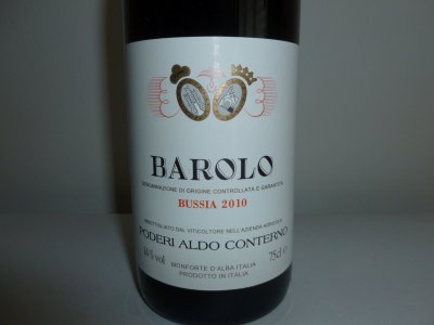 Poderi Aldo Conterno Bussia Barolo