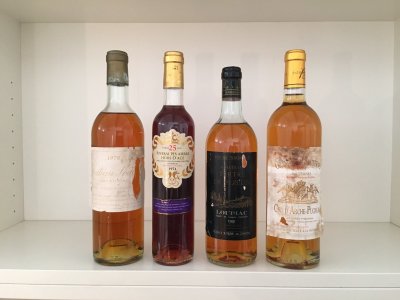 Dessert Wines Mixed Lot 1970-2001